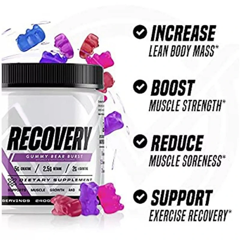 Creatine Gummies Bcaa Energy Gummies Supplement Post Workout Recovery Sport Muscle Builder Pre Workout Gummies