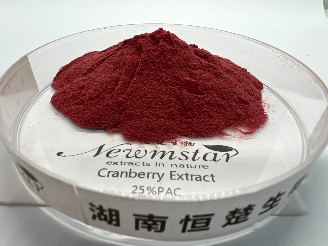 ISO & Halal Certified Herbal Extract Cranberry Juice Concentrate Cranberry Powder Cranberry Extract with PAC 25%