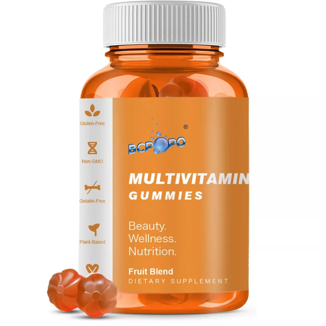 OEM Gummy Manufacturer Supply Starburst Gummies Multi Vitamin Food Supplements Multivitamin Gummies