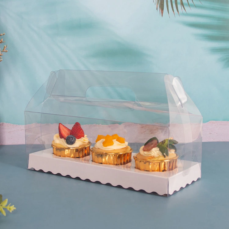 Small Rectangle Takeaway Plastic Clear Transparent Sliding Package